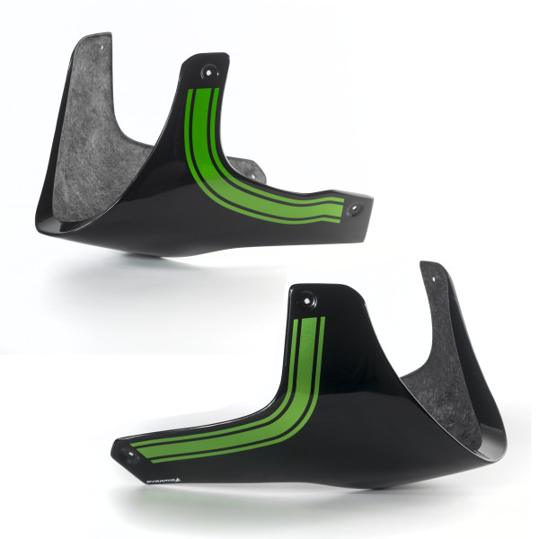 Pyramid Plastics Pyramid belly pan | diablo black/green scheme | kawasaki z 900 rs 2025>current